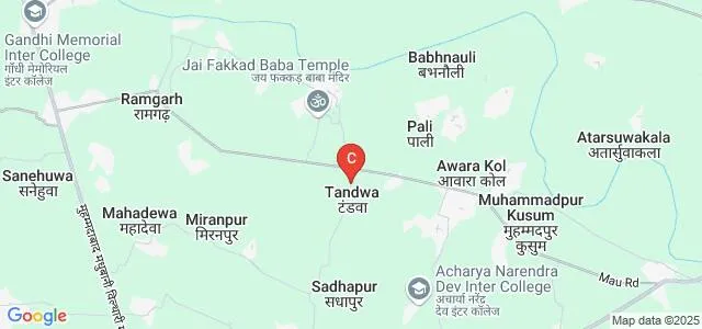 Lodi Singh Dwarika Singh Kaushik Mahavidyalaya, Ghazipur Map