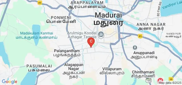 Government Polytechnic College for Women, Madurai Map