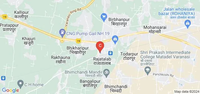 Maharaja Balwant Singh College, Rajnagar Map