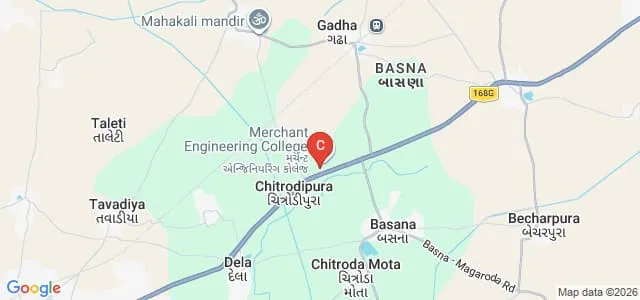Merchant Nursing College, Mehsana Map