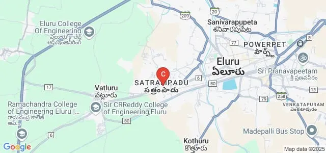 Aditya Degree College, Eluru Map