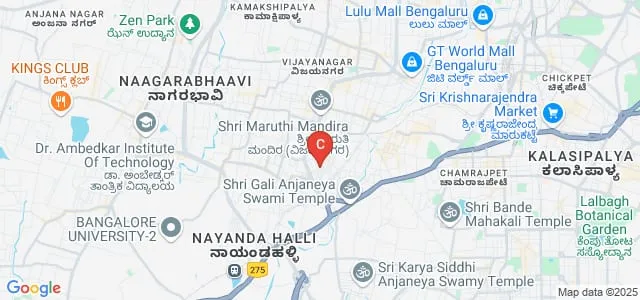 La Moda Institute of Creative Art, Bengaluru Map