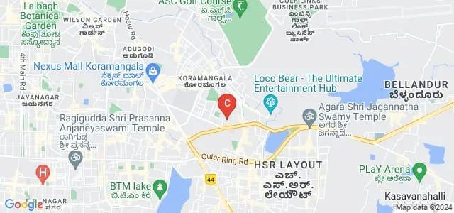 St Francis College, Bengaluru Map