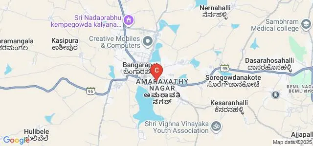 Bharath Polytechnic, Kolar Map