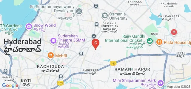 AMS Law College for Women, Hyderabad Map