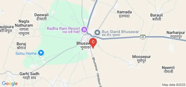 GB College, Bhusawar Map