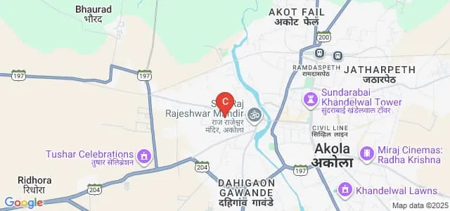 Geetadevi Khandelwal Institute of Pharmacy, Akola Map