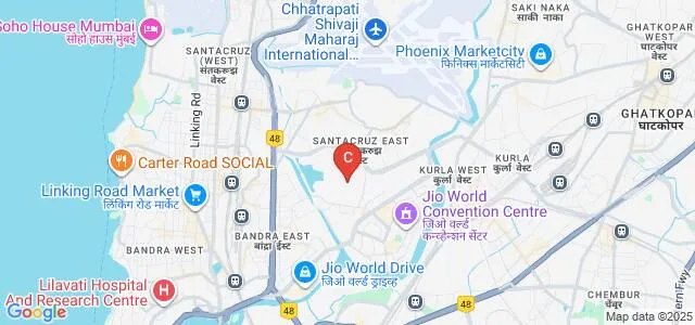 Alkesh Dinesh Mody Institute for Financial and Management Studies, Mumbai Map