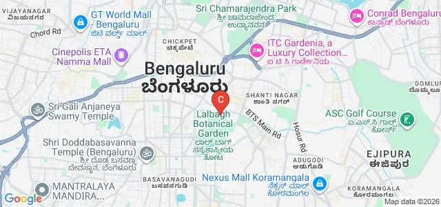 Al Ameen Degree College, Bangalore Map