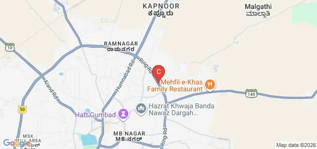 Tipu Sultan College of Pharmacy, Gulbarga Map