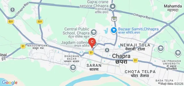 Solanki B Ed Teachers Training College, Chapra Map