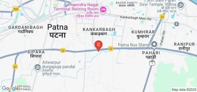 Patliputra College of Nursing, Patna Map