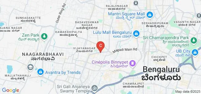 Sri Adichunchanagiri College of Business Management College, Bengaluru Map