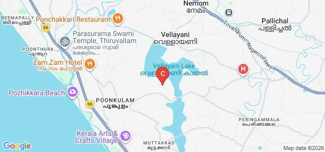 College of Agriculture, Thiruvananthapuram Map