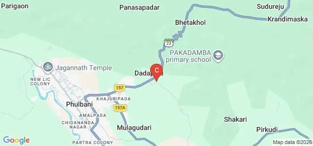 Biju Patnaik Institute of Technology, Kandhamal Map