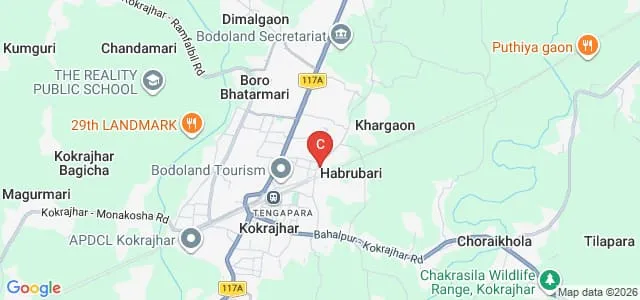 Government College of Teacher Education, Kokrajhar Map