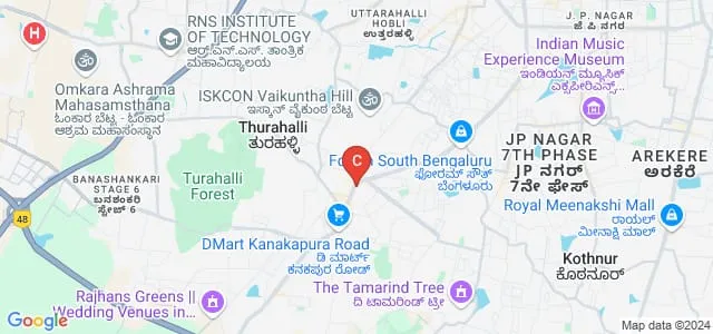 Yellamma Dasappa Institute of Technology, Bangalore Map