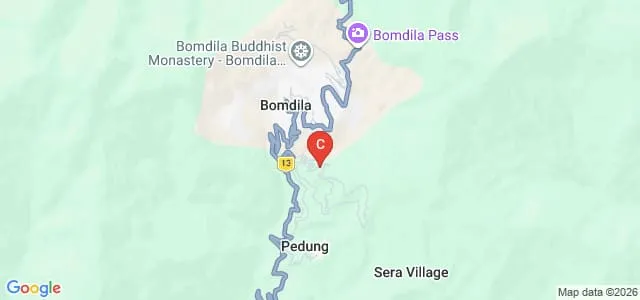 Government College, Bomdila Map