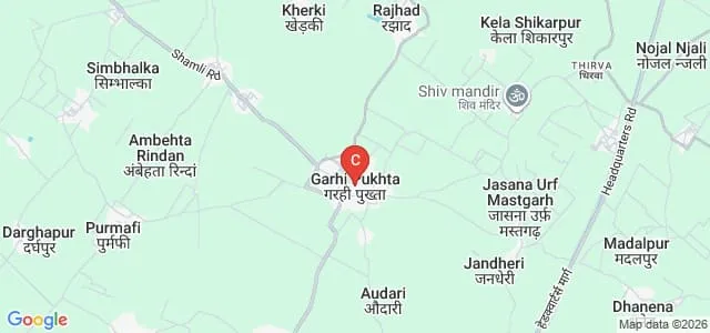 Vivekanand Institute of Education and Technology, Shamli Map