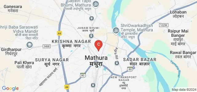 Baba Saheb Ambedkar Polytechnic, Mathura Map
