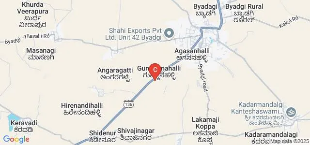 Government First Grade College, Byadgi Map