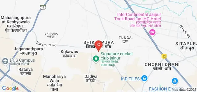 Sanskriti Law College, Jaipur Map