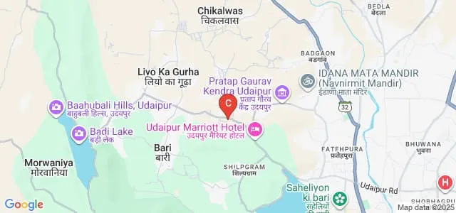 Asian College of Pharmacy, Udaipur Map