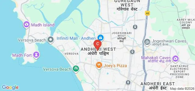 Frameboxx Animation and Visual Effects, Mumbai Map