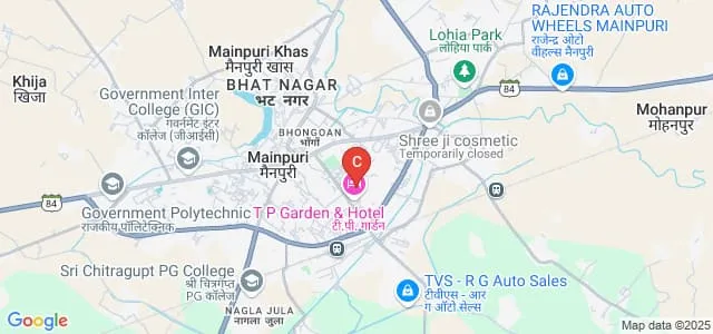 Shree MS Chauhan Mahavidyalaya, Mainpuri Map