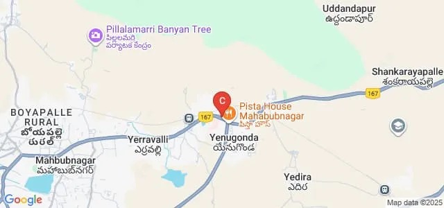 SVS College of Nursing, Mahabubnagar Map