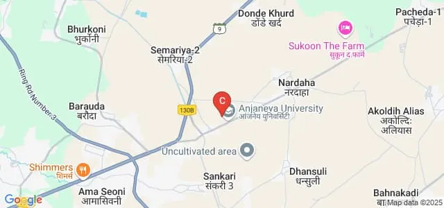 Kruti School of Business Management, Raipur Map