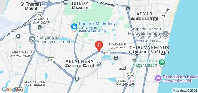 Chennai Business School, Chennai Map