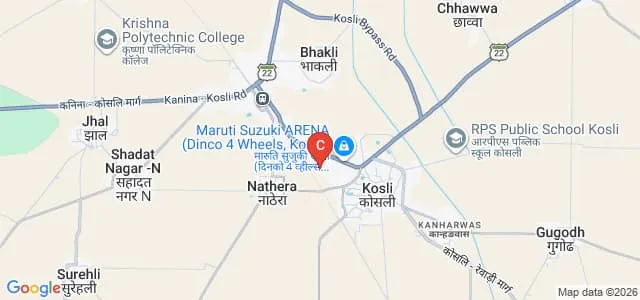 DAV Girls College, Rewari Map