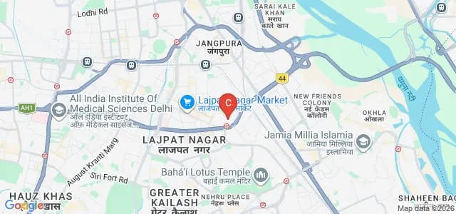 PGDAV Evening College, New Delhi Map