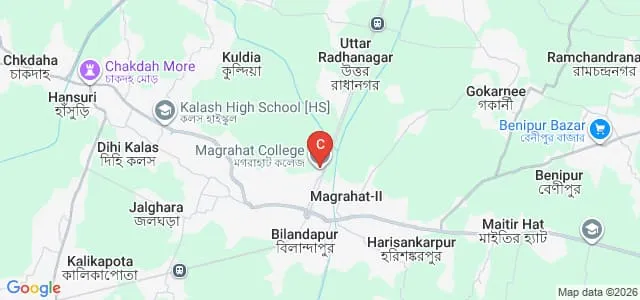 Magrahat College, South 24 Parganas Map