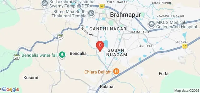 Royal College of Pharmacy and Health Sciences, Berhampur Map