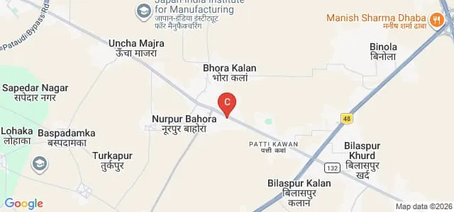 Sree Shiv Chaitanya College of Education, Bhora Kalan Map