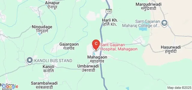 Raja Shivchhatrapati Arts and Commerce College, Mahagaon Map