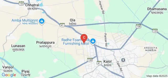 Ananya College of Ayurved, Kalol Map