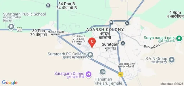Tagore PG College, Sri Ganganagar Map