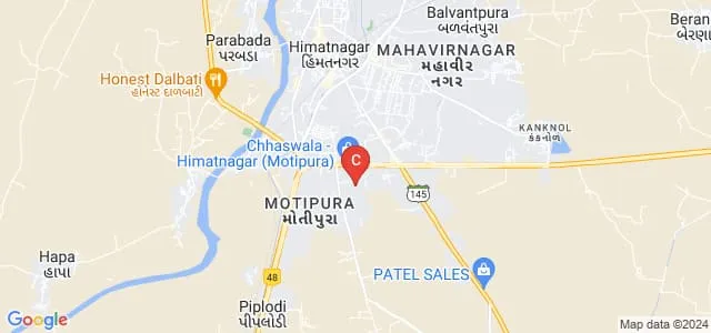 The HNSB LTD Science College, Himatnagar Map