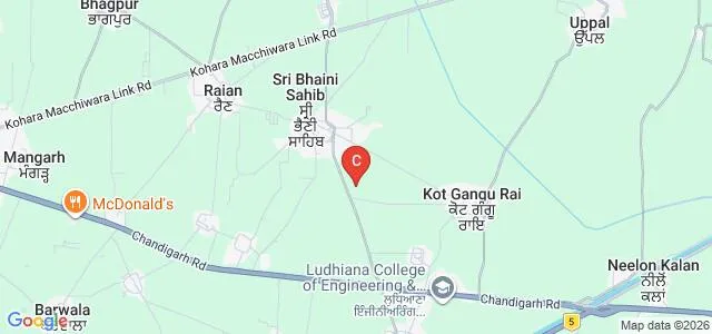 Nankana Sahib College of Education, Ludhiana Map