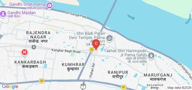 Nalanda Medical College and Hospital, Patna Map