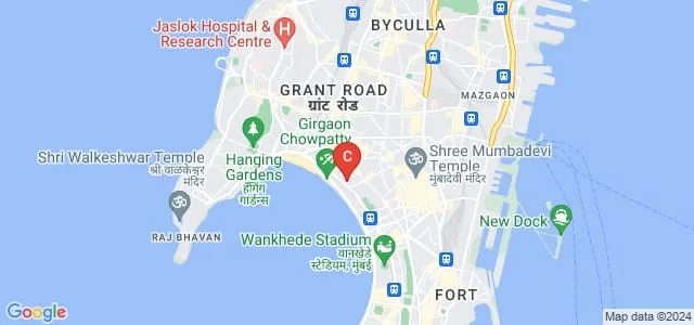 The Byramjee Jeejeebhoy College of Commerce, Mumbai Map