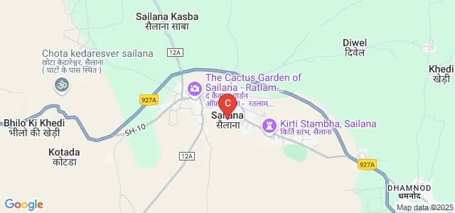 Government College, Sailana Map