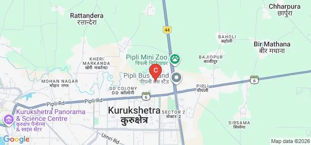 Pooja College of Education, Kurukshetra Map