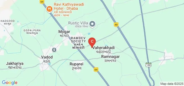 Dr Jivraj Mehta Institute of Technology, Anand Map