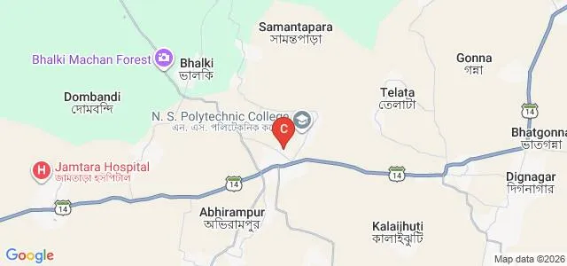 NS Teachers Training College, Bardhaman Map