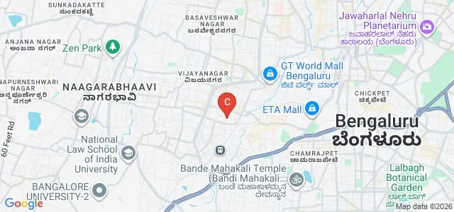 St John's Pharmacy College, Bangalore Map