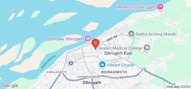 DHSK Law College, Dibrugarh Map
